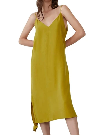 Rochie Zara, galben mustar