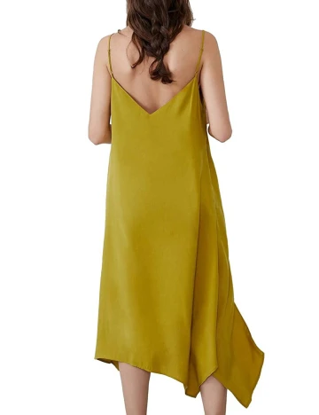 Rochie Zara, galben mustar