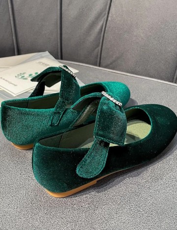 Pantofi Shein Kids, verde
