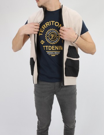 Vesta Jack&Jones, crem