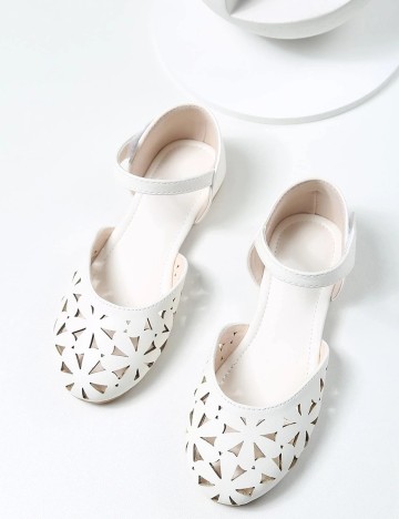 Balerini Shein Kids, alb