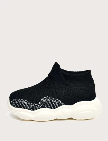 Espadrile Shein Kids, negru