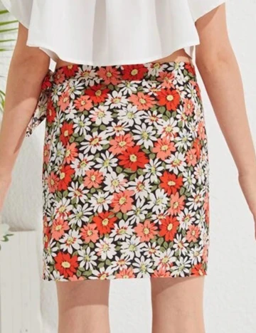 Fusta Shein Kids, floral