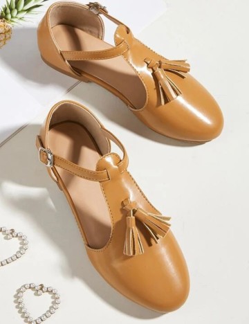 
						Pantofi Shein Kids, maro, 25