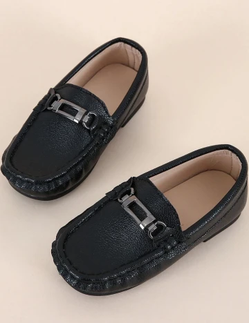 Mocasini Shein Kids, negru