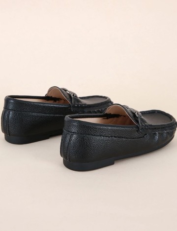 Mocasini Shein Kids, negru