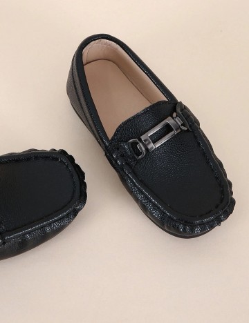 Mocasini Shein Kids, negru