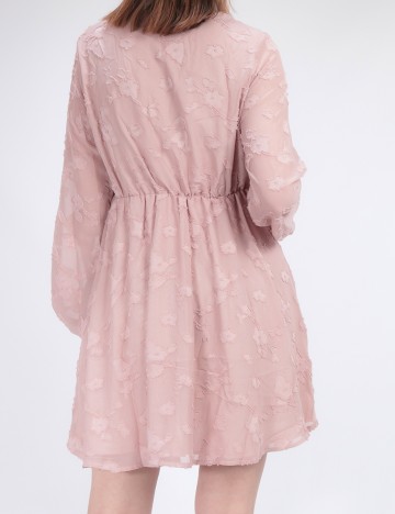 Rochie scurta SHEIN, roz pudra