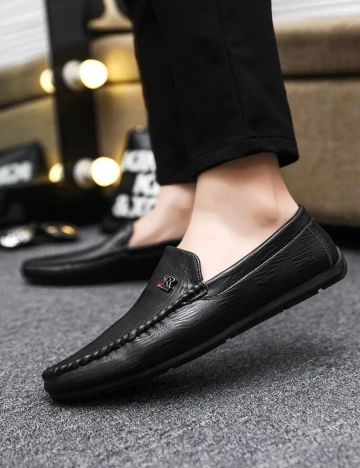 Mocasini SHEIN, negru