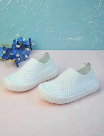Espadrile Shein Kids, alb