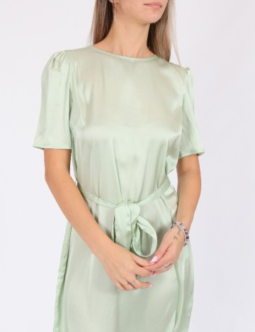 Rochie medie BUBBLEROOM, verde