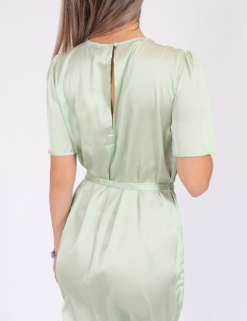 Rochie medie BUBBLEROOM, verde