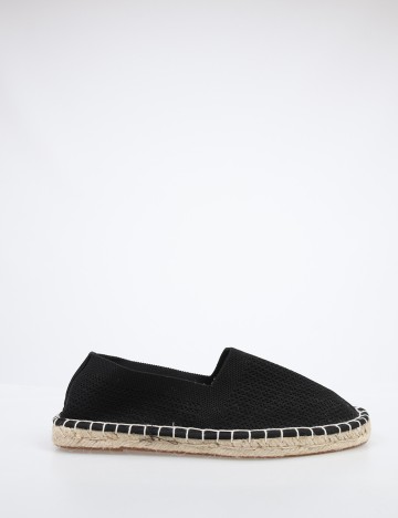 Espadrile Reserved, negru