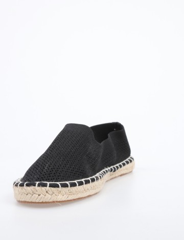 Espadrile Reserved, negru