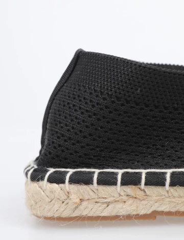 Espadrile Reserved, negru