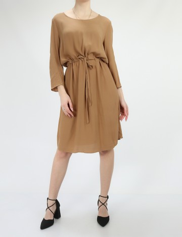 Rochie scurta Vila, maro