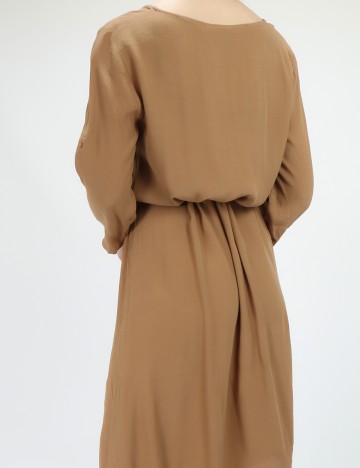 Rochie scurta Vila, maro