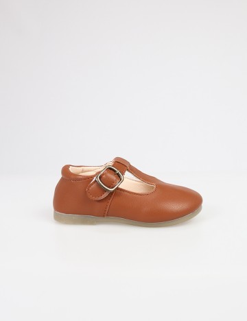 
						Pantofi Shein Kids, maro, 24