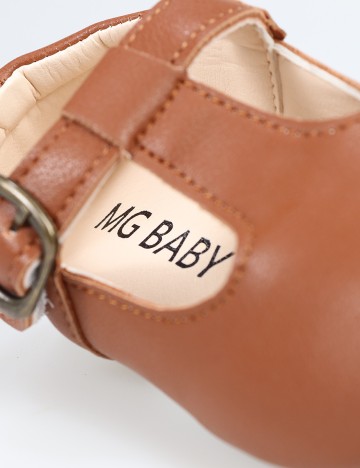 Pantofi Shein Kids, maro