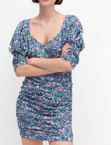 Rochie scurta Reserved, floral
