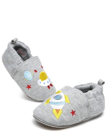 Papuci de casa Shein Kids, gri, 1,5-2 ANI