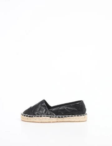 Espadrile Reserved, negru