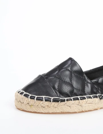Espadrile Reserved, negru