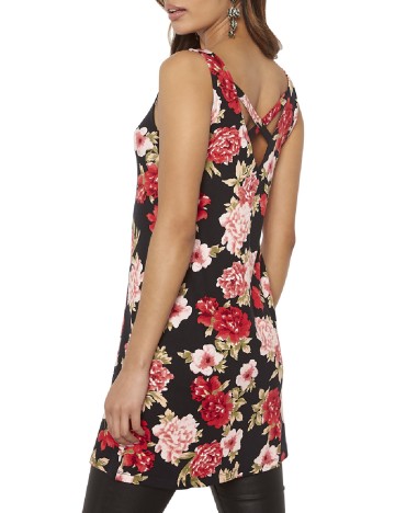 Rochie scurta Happy Holly, floral