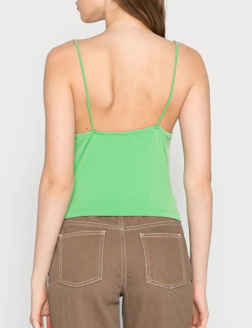 Top Vero Moda, verde Verde