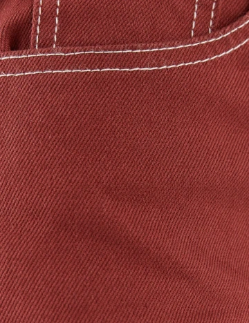 Pantaloni Bershka, grena Rosu