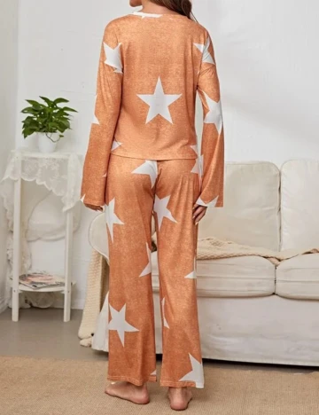 Pijamale SHEIN, portocaliu Portocaliu