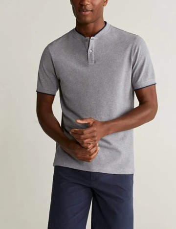 Tricou Mango, gri, S