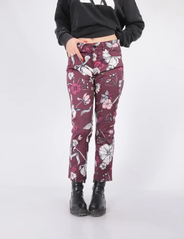 Pantaloni s.Oliver, pruna