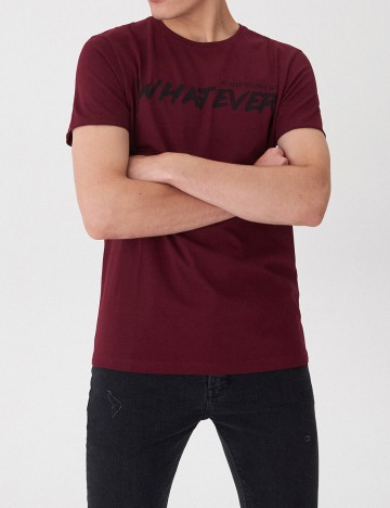 Tricou House Brand, visiniu