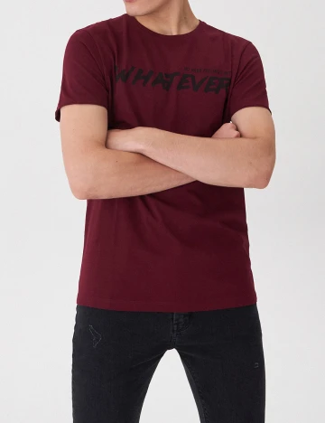 Tricou House Brand, visiniu