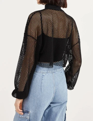 Bluza Bershka, negru