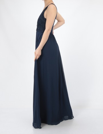 Rochie lunga AX Paris, bleumarin