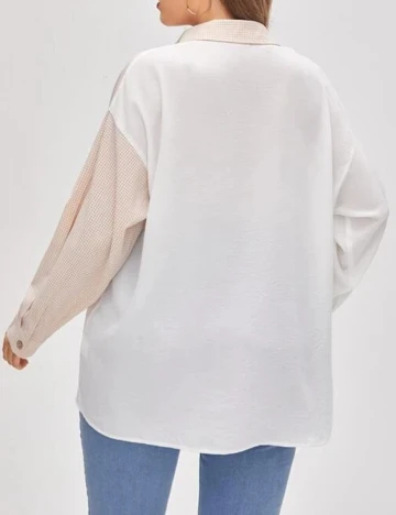 Camasa SHEIN CURVE, alb