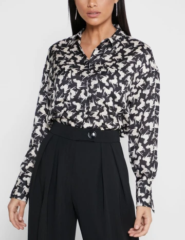 Camasa Mango, negru
