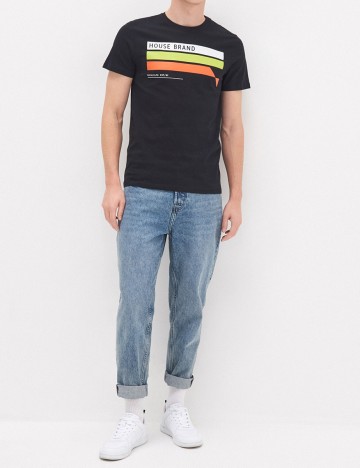 Tricou House Brand, negru