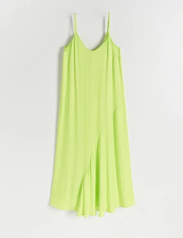 Rochie lunga Reserved, verde Verde