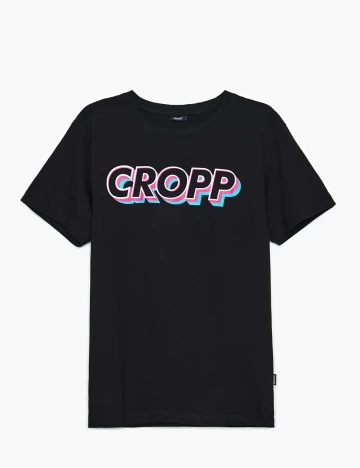 Tricou CROPP, negru