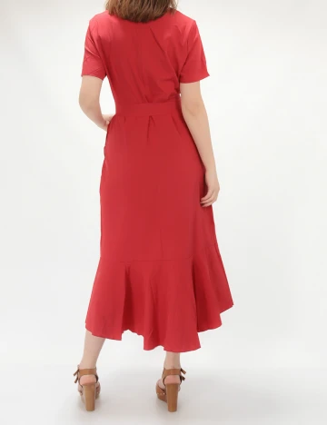Rochie medie SHEIN, rosu