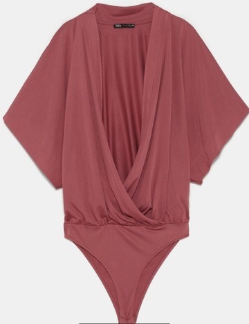Body Zara, roz fucsia
