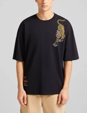 Tricou Bershka, negru