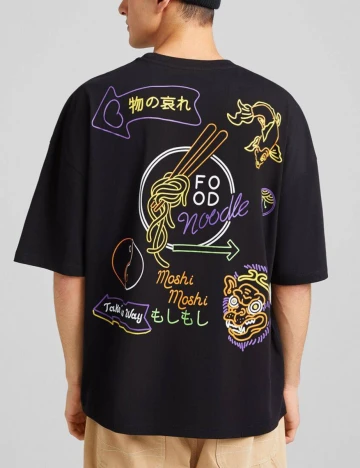 Tricou Bershka, negru