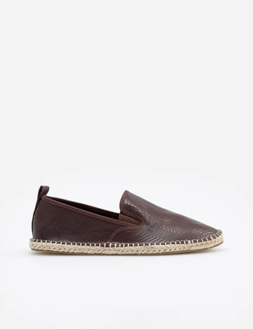 Espadrile Reserved, maro