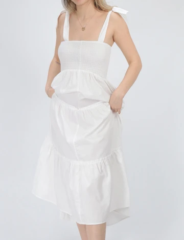 Rochie lunga Sinsay, alb
