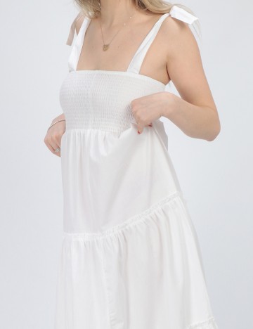 Rochie lunga Sinsay, alb
