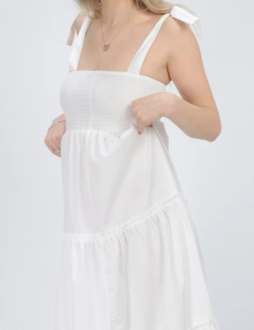 Rochie lunga Sinsay, alb